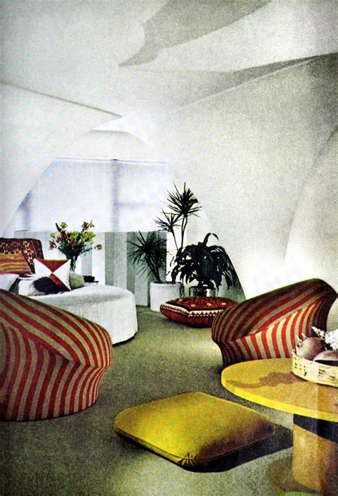 This Bright 50s Living Room Had A Full Height Window Wall Open To
