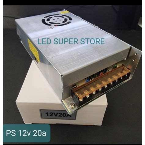 Jual Power Supply 12v 2a 3a 5a 10a 15a 20a 30a 33a Jaring Besi Rongga