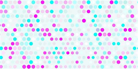 Light Pink Blue Vector Backdrop With Dots Vector Art At Vecteezy