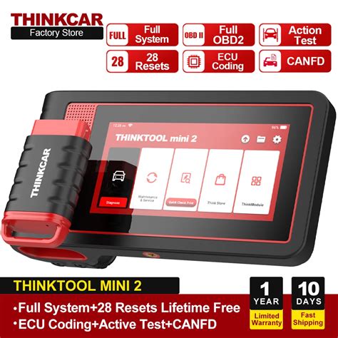 THINKCAR herramienta de diagnóstico de coche Thinktool Mini 2 CANFD