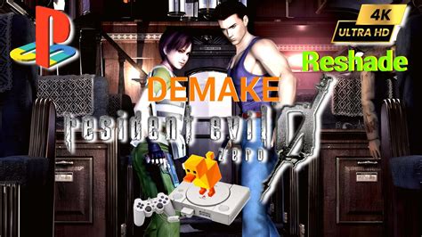 Resident Evil Zero Demake 4K PSX Emulation DuckStation PC Gameplay