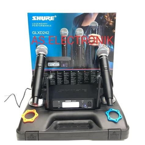 Jual Mic Wireless Shure Glxd Mik Mikrophone Pro Audio Musik Sound