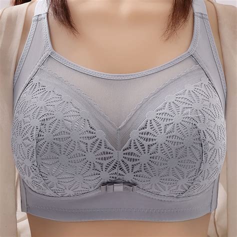 Hcuribad Push Up Bras For Women 2024 New Women S Front Closure Bra Comfort Wireless Full