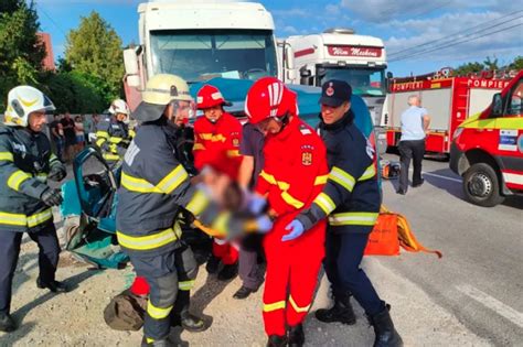 Update Accident grav pe DN2 E85 la Mărășești Două victime