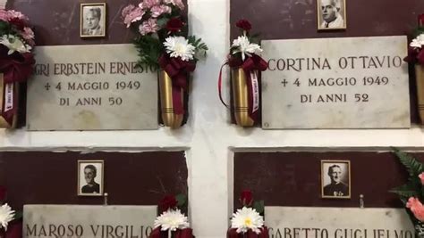 Grande Torino L Omaggio Al Cimitero Monumentale Video