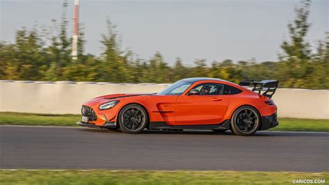 2021 Mercedes Amg Gt Black Series Color Magma Beam Side Caricos