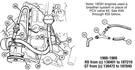 Emission System Controls 1968 69 Moss Motors