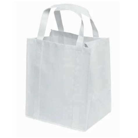 Loop Handle Plain White Box Type Nonwoven Bags At Rs Kg In Angul