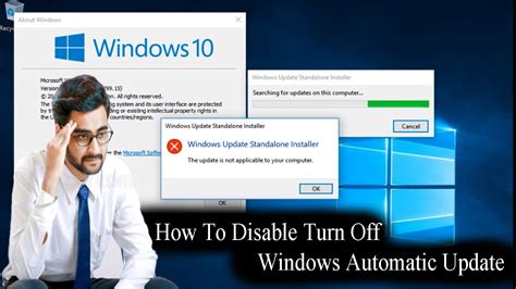 How To Disable Turn Off Windows Automatic Update On Windows 7 8 8 1 And