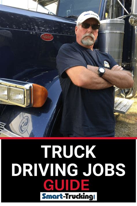 The Complete Truck Driving Jobs Guide For The Professional Driver. What ...