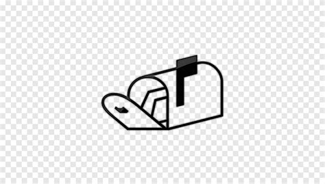 Letter Box Computer Icons Email White Mailbox S Angle Logo Png Pngegg