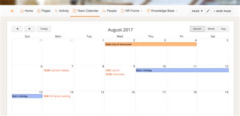 Calendar Widget Improvements Papyrs Intranet Blog