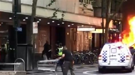 Bourke Street Terror Attack Knifeman Dead Is Claims Act Trolley Man