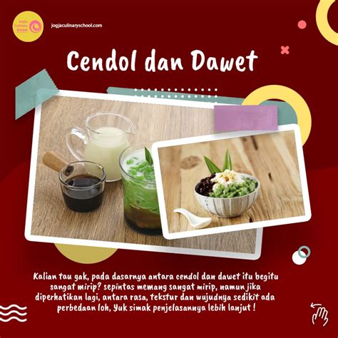 Jangan Sampai Salah Ini Perbedaan Es Cendol Dan Dawet Jogja Culinary