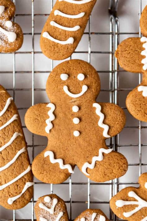 Soft And Chewy Gingerbread Men Cookies House Of Nash Eats