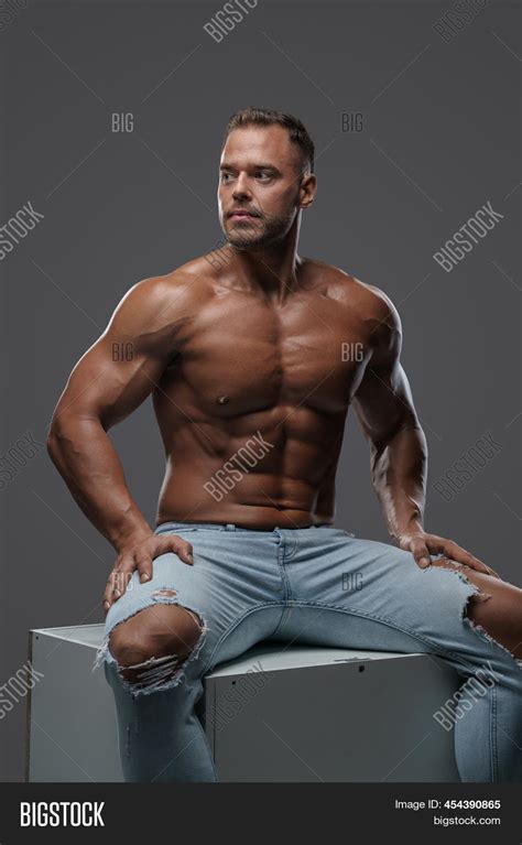 Naked Bodybuilder Image Photo Free Trial Bigstock