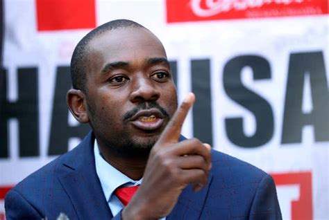 Zimbabwe Election Chamisa Claims Rigging Mnangagwa Wants Unity