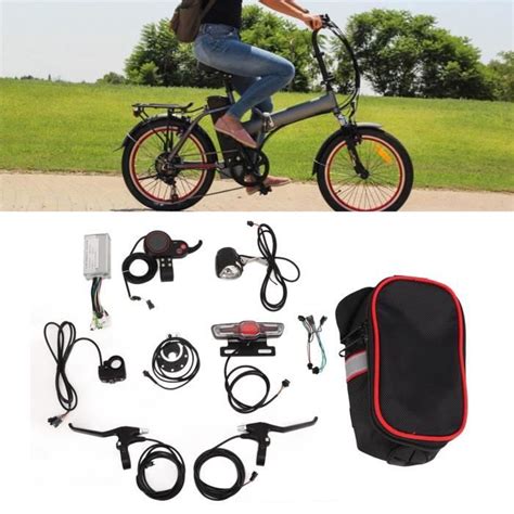 VGEBY Kit de conversion Vélo Électrique Contrôleur 17A universel pour