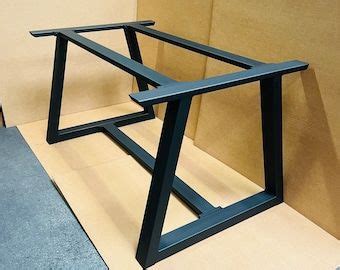 Design Dining Table Base Three Bars With Diamond Set Of Steel Steel