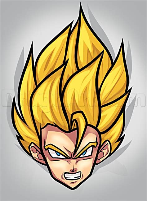 Dragon Ball Z Goku Super Saiyan Drawing Easy - Future Trunks super ...