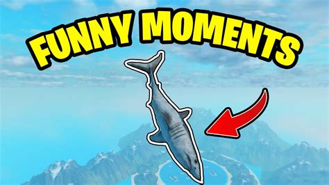 Funny Moments And Highlights 3 Roblox Sharkbite 2 Youtube