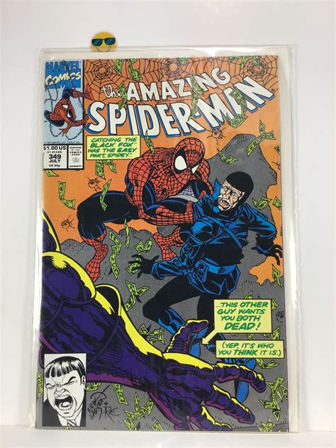 The Amazing Spider Man 349 1991 Vfn Comic Books Copper Age Marvel Spider Man Superhero