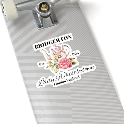 Bridgerton Lady Whistledown Sticker Bridgerton Stickers Bridgerton