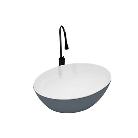 Modern Style Vessel Bathroom Sink Round Ceramic Vessel Bathroom Sink Clearhalo