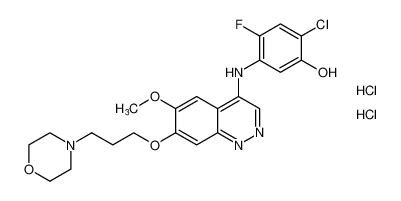 Diclorhidrato De Cloro Fluoro Metoxi Morfolinopropoxi