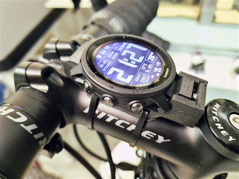 Garmin Forerunner 955 bike mount on stem by HDT dŠ Download free STL