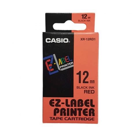 Casio Ez Label Tape Cartridge Mm Xr Rd Shopee Malaysia