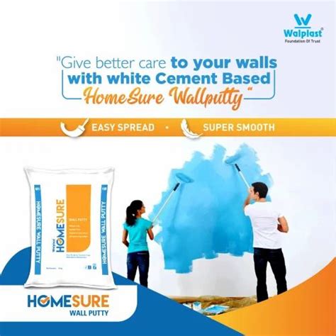 Walplast HomeSure Wall Putty 20 Kg Packaging Type Bag At Best Price