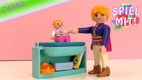 Playmobil Mama Playmobil Special Plus Mutter Mit Baby Wickeltisch