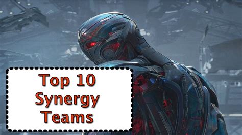 Top 10 Synergy Teams Marvel Strike Force Youtube