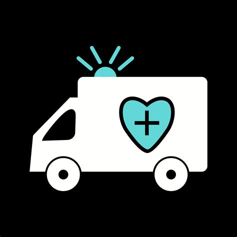 Ambulance Vector Icon 17539897 Vector Art at Vecteezy