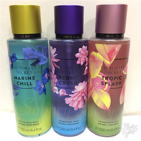 Victorias Secret 250ml Original Mist Marine Chill Peony Crush Tropic