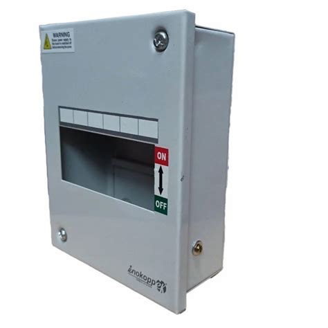 Single Door Way Mcb Distribution Board Spn At Rs Piece In