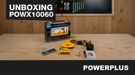 POWERPLUS Unboxing The POWXB10060 Impact Drill YouTube