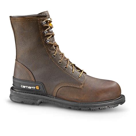 Carhartt 8 Safety Toe ASTM F2892 11 EH Rated Unlined Work Boots Dark