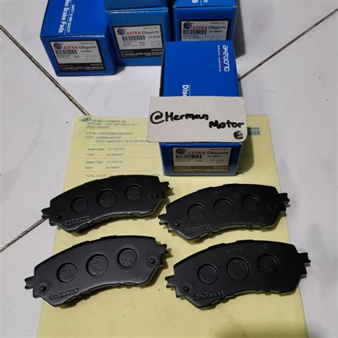 Jual Kampas Rem Brake Pad Depan Akebono ORIGINAL 04465 0D150 Toyota All