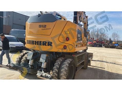 Wheeled Excavator Liebherr A Compact Litronic Used Excavators