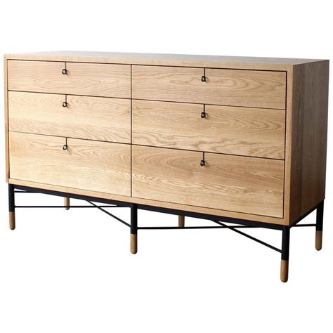 Phillip Modern Solid Wood Dresser at 1stDibs | light wood dresser ...