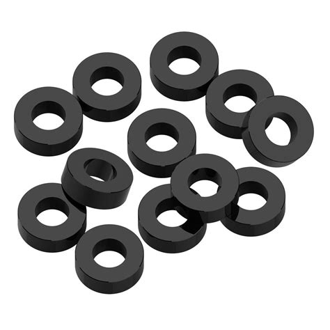 1up Racing Precision Aluminum Shims 3x6x2mm Black