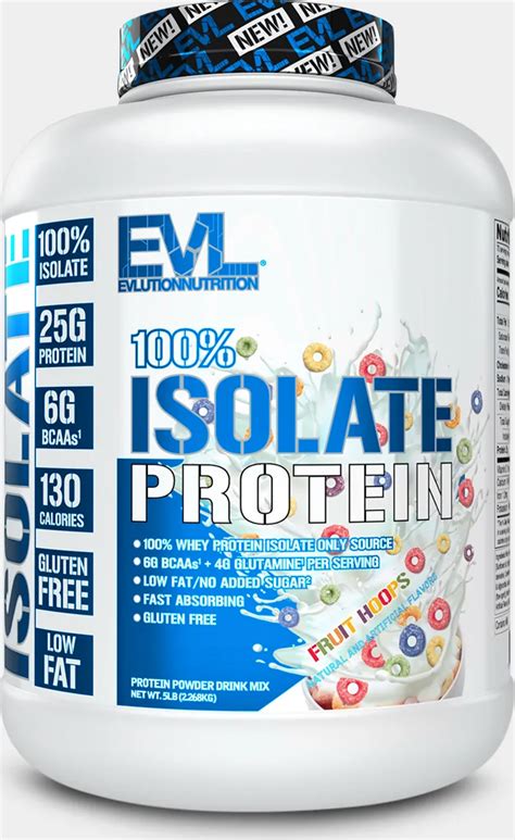 Evlution Nutrition 100 Isolate Protein Save At Priceplow