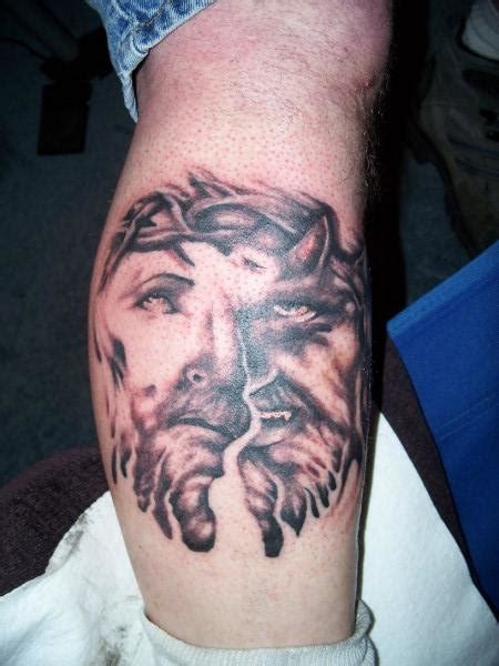 jesus satan tattoo by tattoosbyjon on DeviantArt