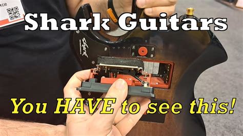 This Is Brilliant SHARK GUITARS At NAMM 2023 YouTube