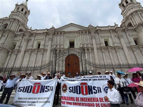 Huelga De Docentes Universitarios Este Martes 24 Se Decide Si Continúa Suspensión De Clases