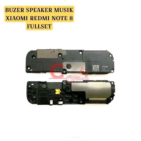 Jual BUZZER BUZER SPEAKER MUSIK XIAOMI REDMI NOTE 8 FULLSET ORI OEM