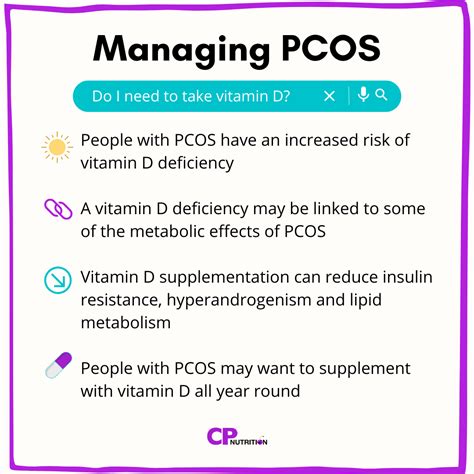 Should I Take Vitamin D For Pcos — Claire Pettitt Cp Nutrition