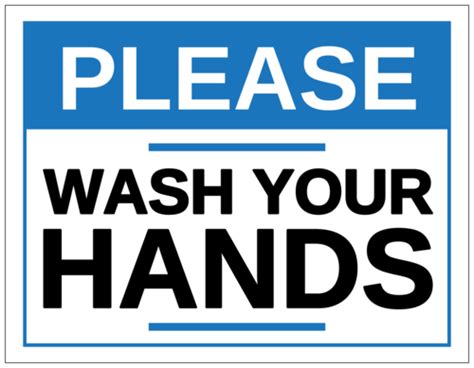 Free Printable Wash Your Hands Sign - PRINTABLE TEMPLATES